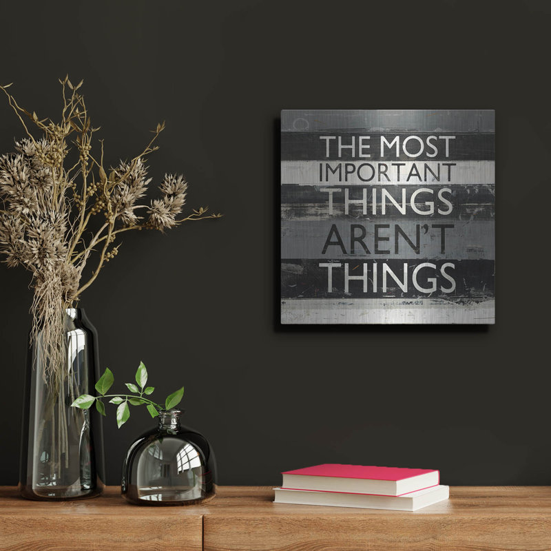 絵画 マイク シック ゼファー クオート2 インテリア Luxe Metal Art 'Zephyr Quote 2' by Mike Schick Metal Wall Art